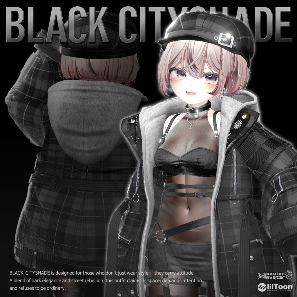 ✨OPEN SALE✨【18アバター対応】🖤Blackout_Cityshade🖤