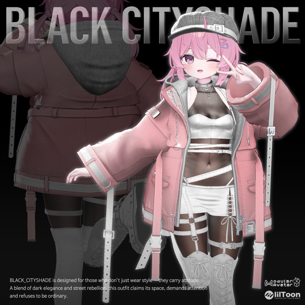 ❤️Plum (プラム) UPDATE❤️ 【19アバター対応】🖤Blackout_Cityshade🖤