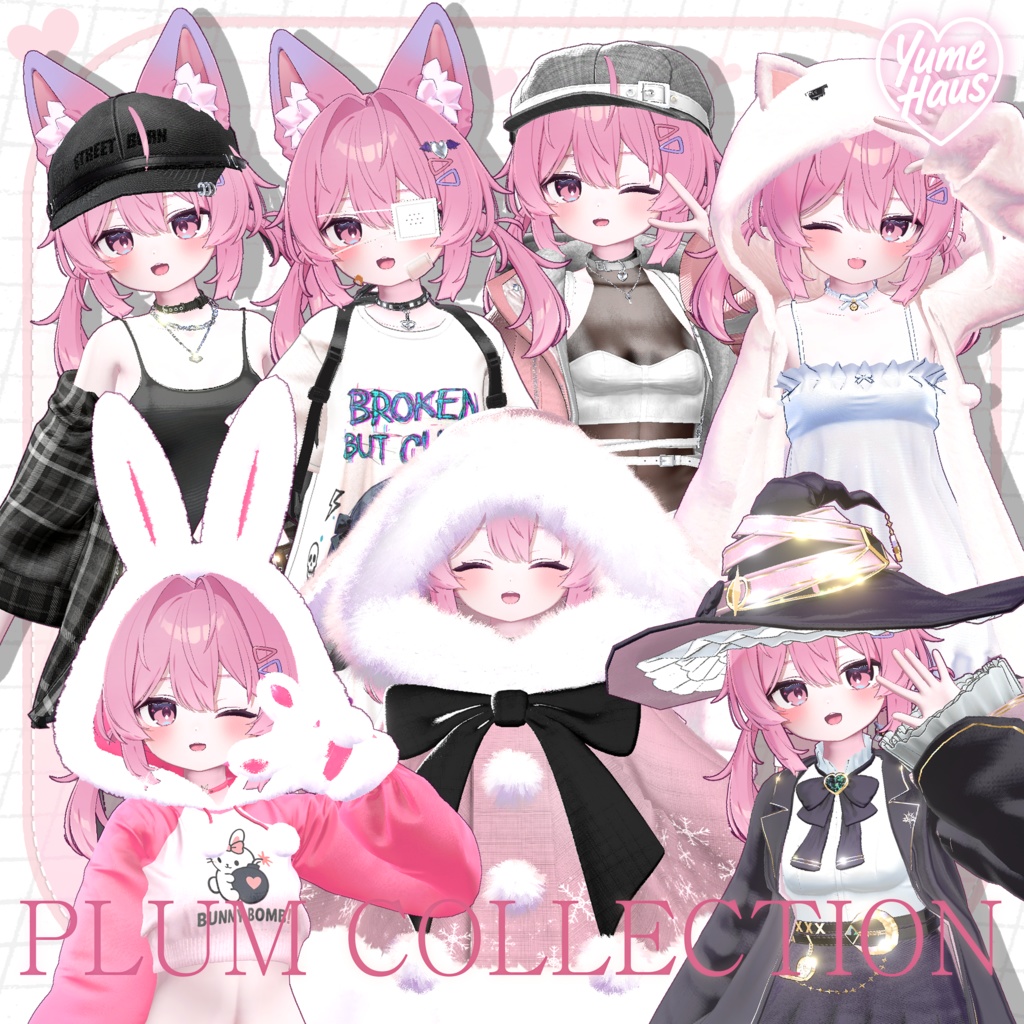 💘Plum / Chocolat / Chiffon / Lime 【7Collection】💘