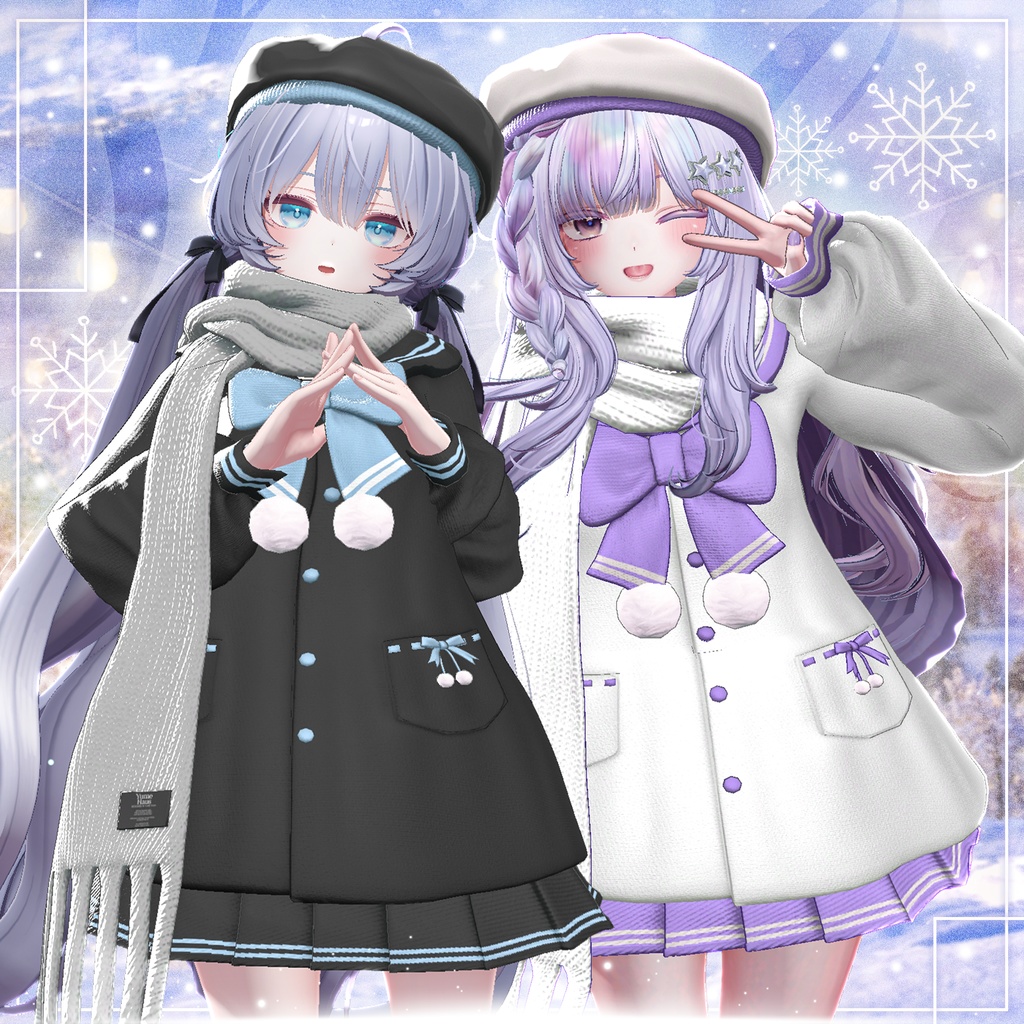 ✨EVENT SALE✨【21アバター対応】🧣Mochi_Sailor🤍
