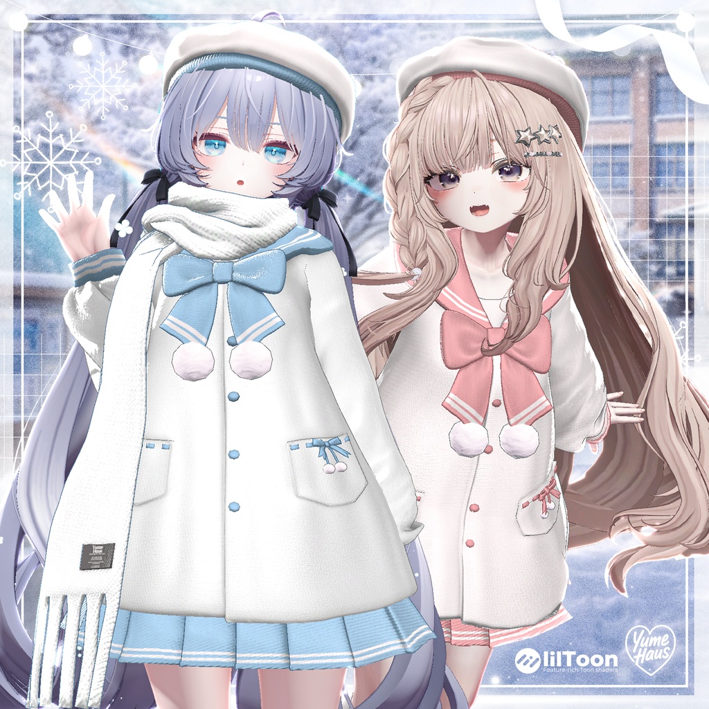 ✨EVENT SALE✨【21アバター対応】🧣Mochi_Sailor🤍
