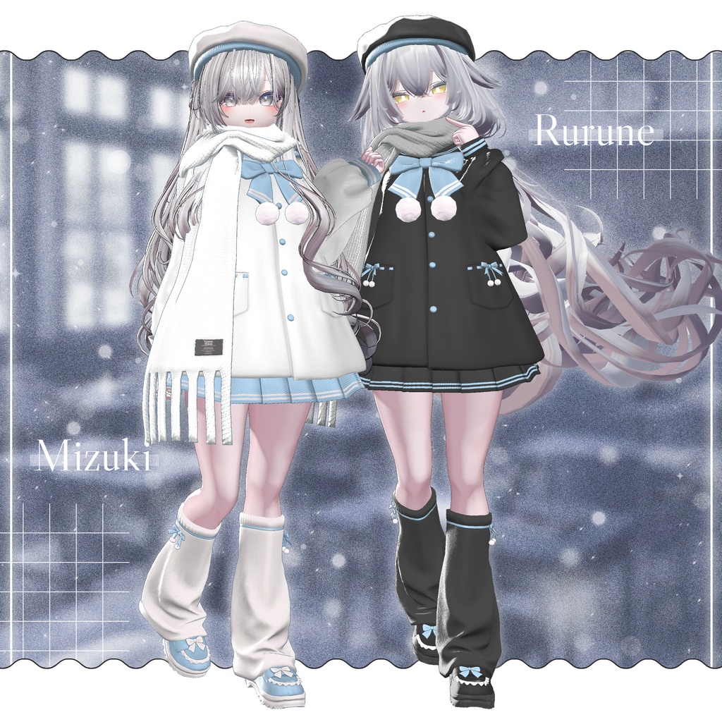 ✨EVENT SALE✨【21アバター対応】🧣Mochi_Sailor🤍