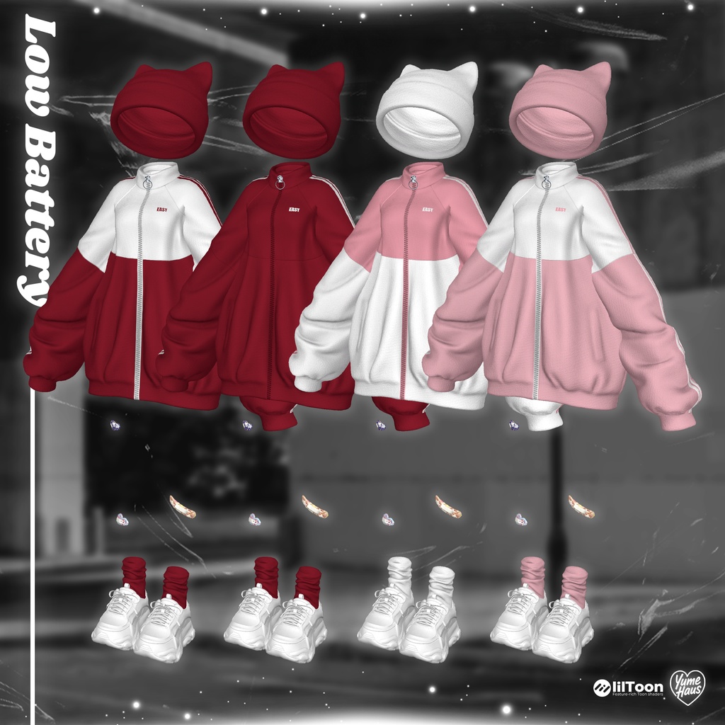 ✨OPEN 50% SALE ✨【22アバター対応】🔋Low_Battery🪫 0%..