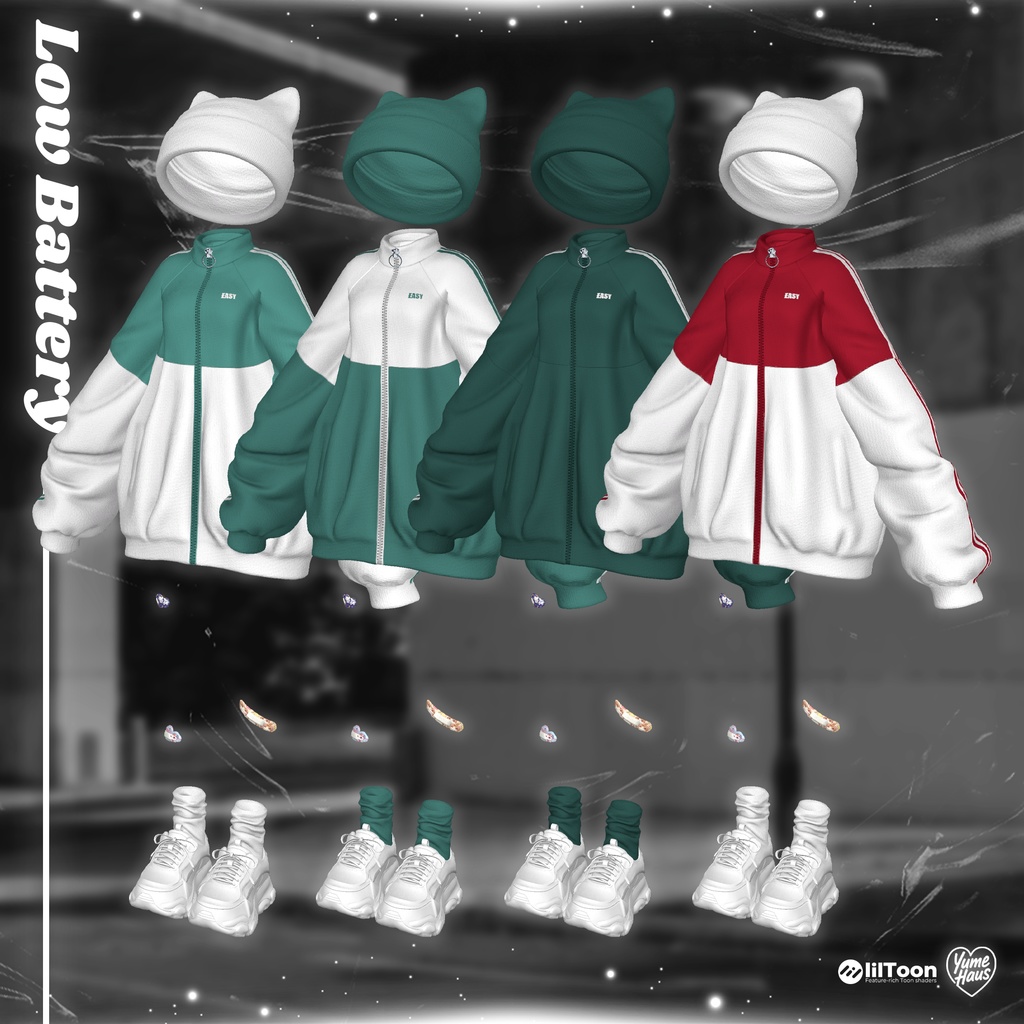 ✨OPEN 50% SALE ✨【22アバター対応】🔋Low_Battery🪫 0%..