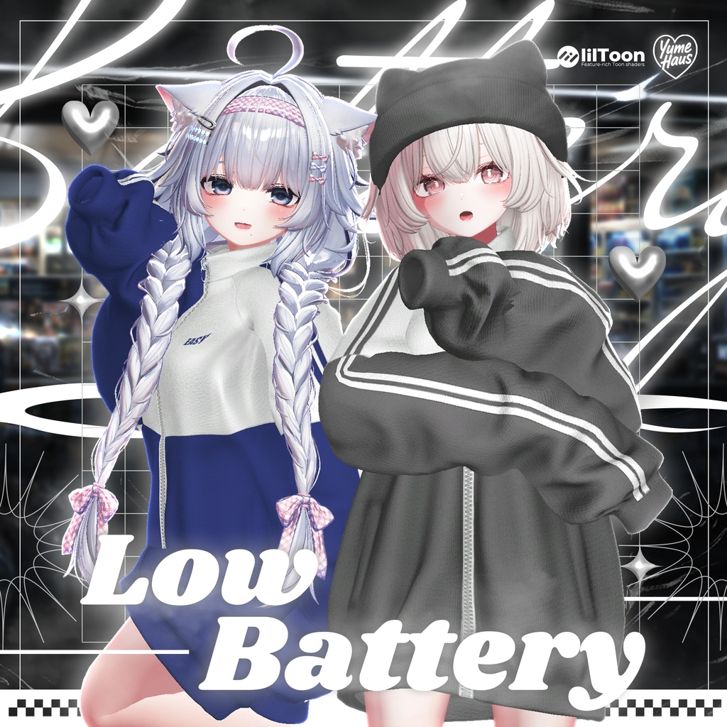 ✨OPEN 50% SALE ✨【22アバター対応】🔋Low_Battery🪫 0%..