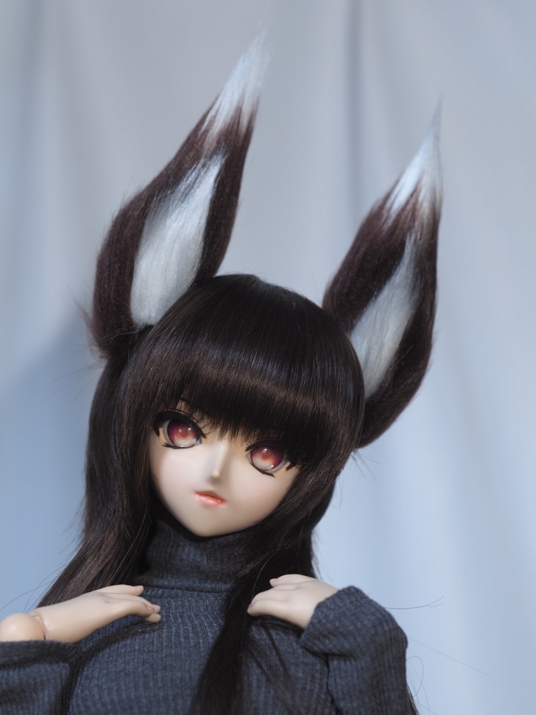 ドール用ケモ耳(9~10インチヘッド向け)