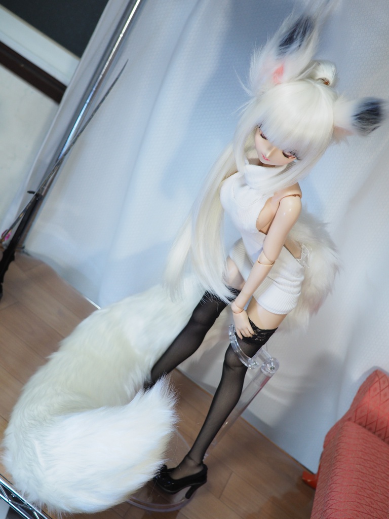 40~60cm級ドール用 ロング尻尾