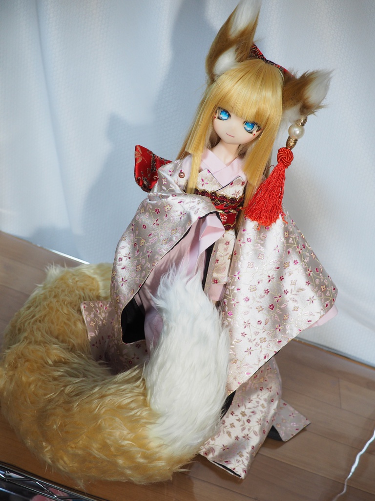 40~60cm級ドール用 ロング尻尾