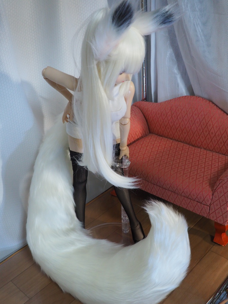 40~60cm級ドール用 ロング尻尾