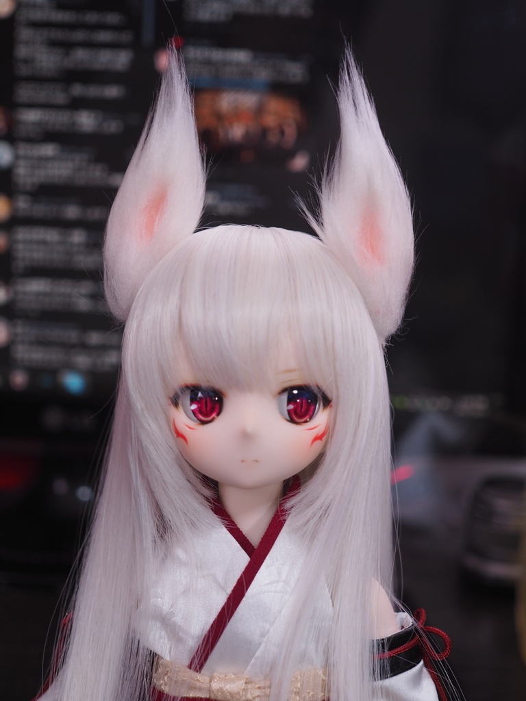 ミニ真ケモミミ【7~8インチヘッド向け】