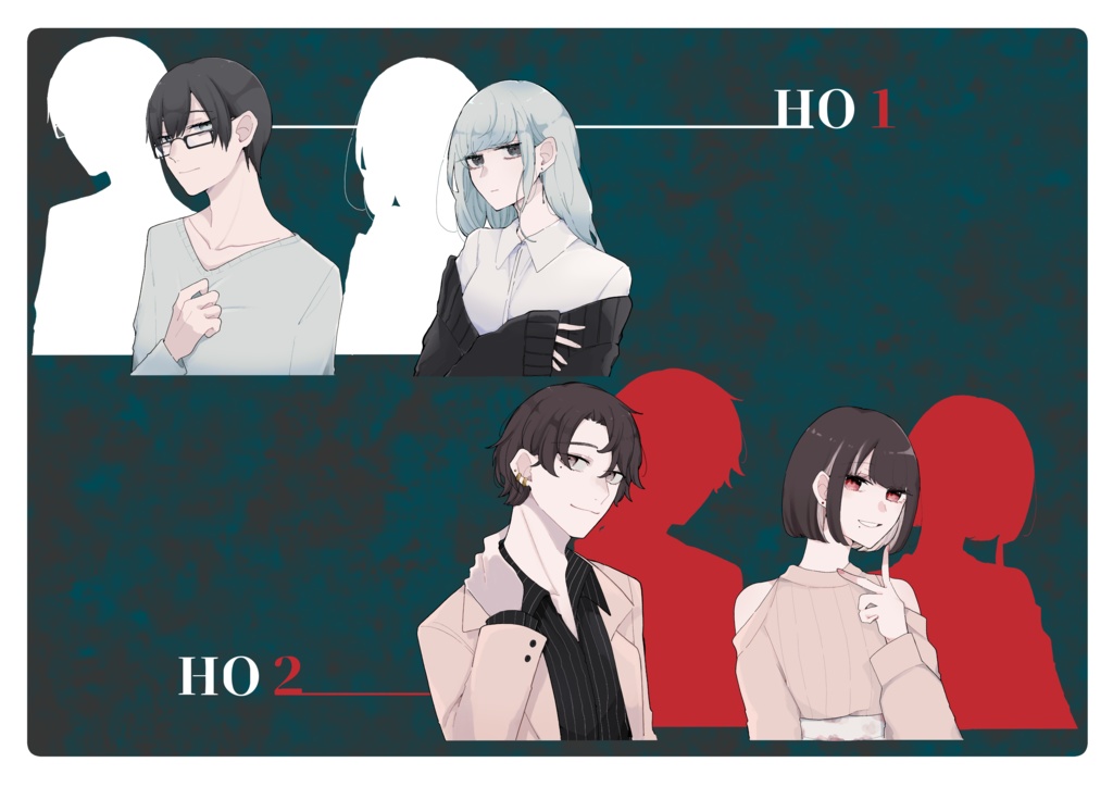 マーダーミステリー「罪業を犯した君へ」2人用/2PL