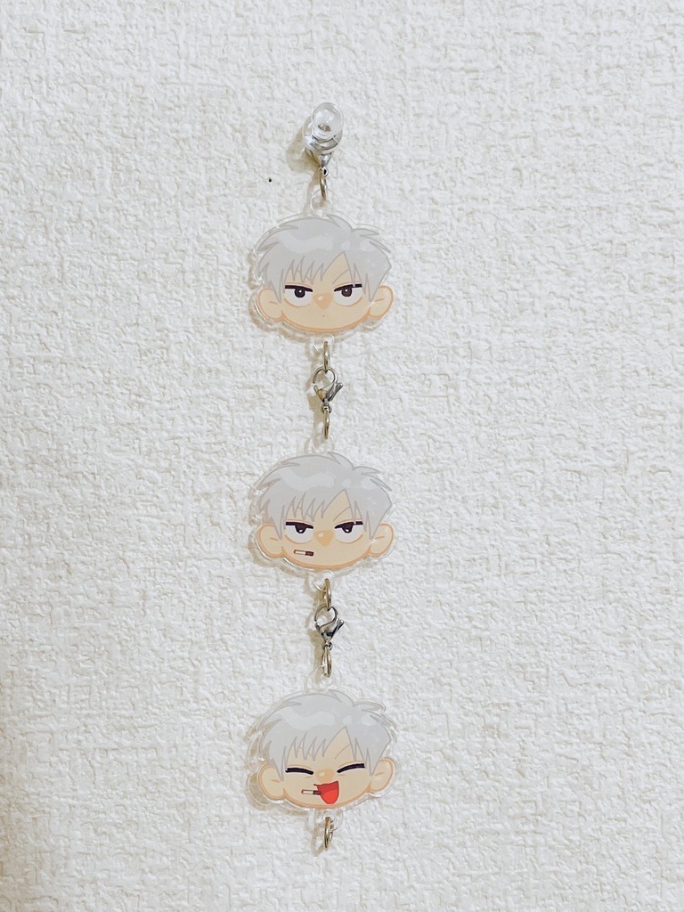 連結アクリルチャーム