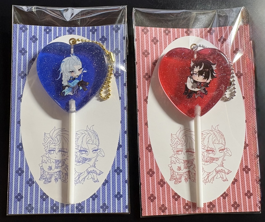 ヌヴィリオ ペロキャンアクキーセット