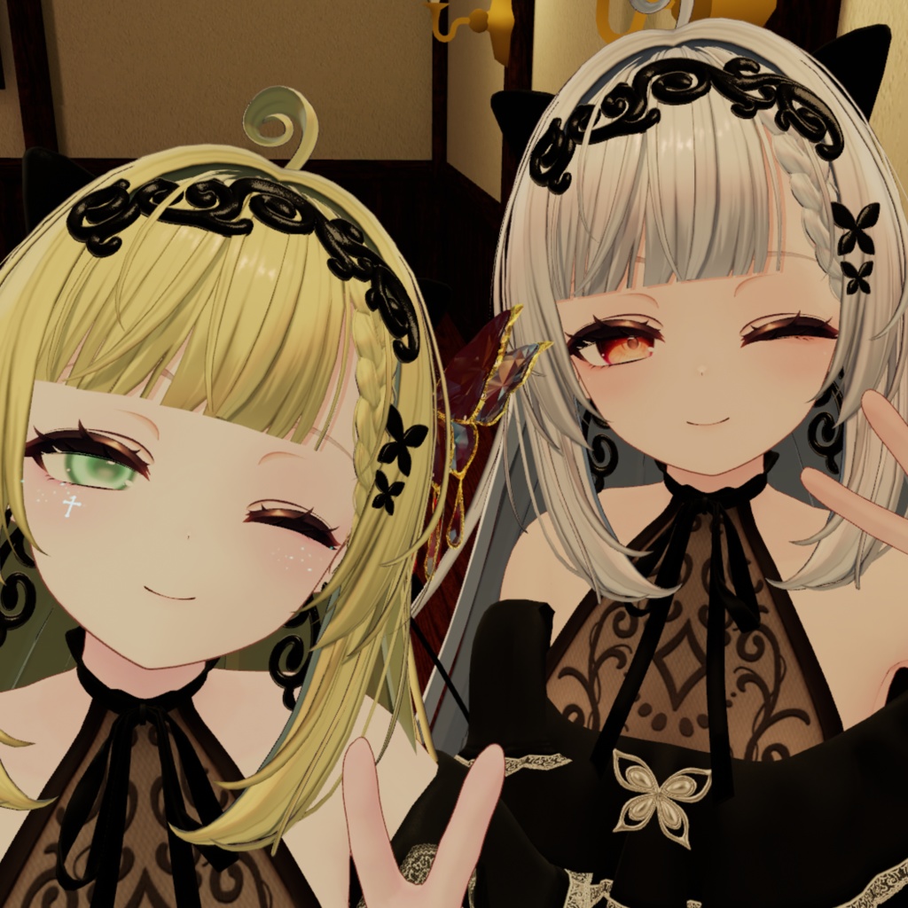 【カザリス】ぱっつん前髪 追加シェイプキー【VRChat】