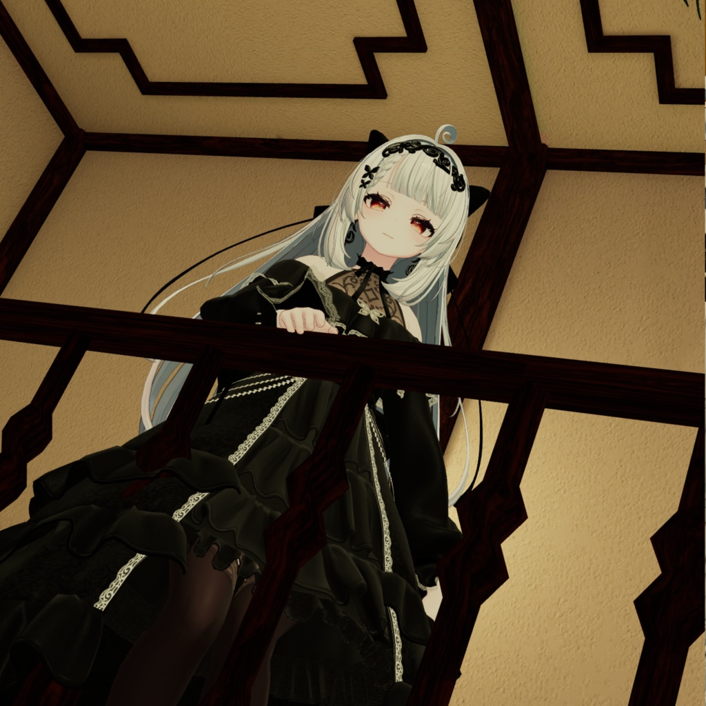 【カザリス】ぱっつん前髪 追加シェイプキー【VRChat】