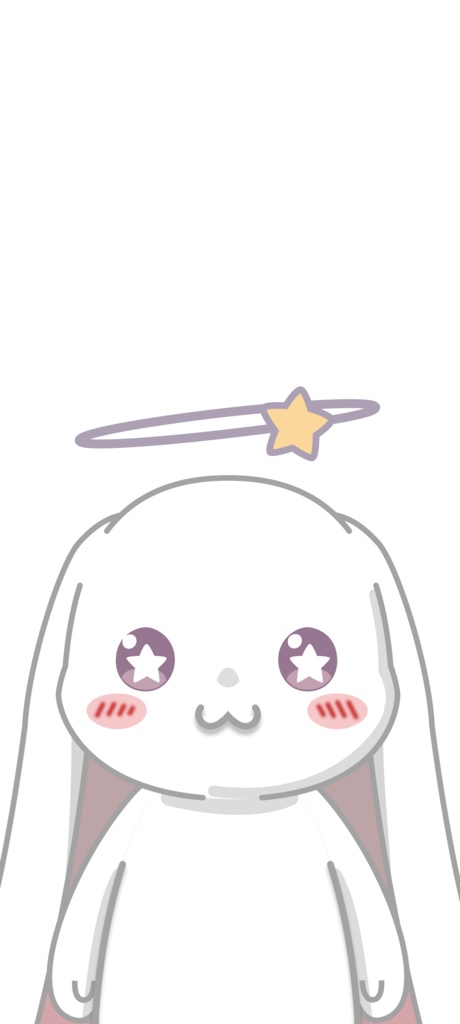 地球適応中…不器用な宇宙人「ウカピピ」のスマホ壁紙