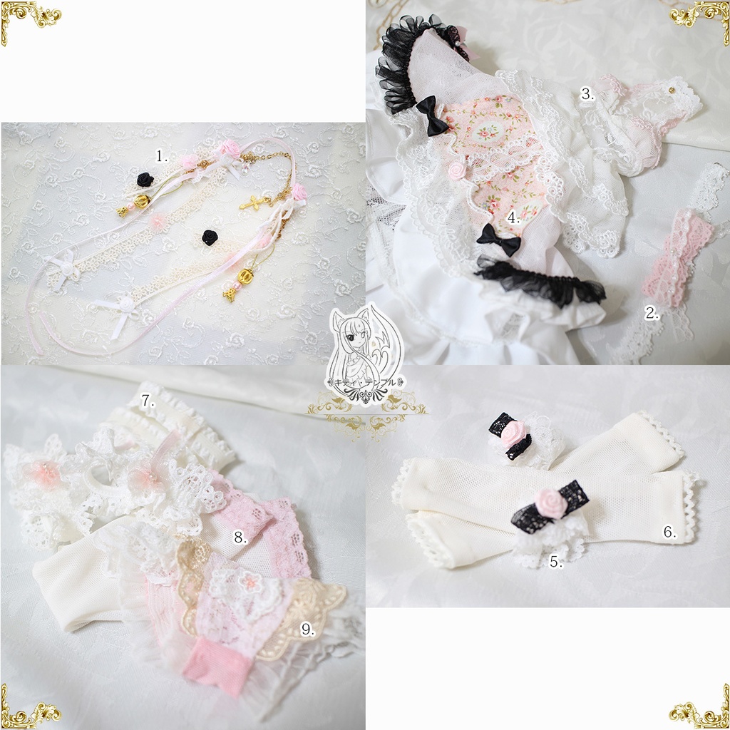 星夜花舞【お洋服のセット for MDD】