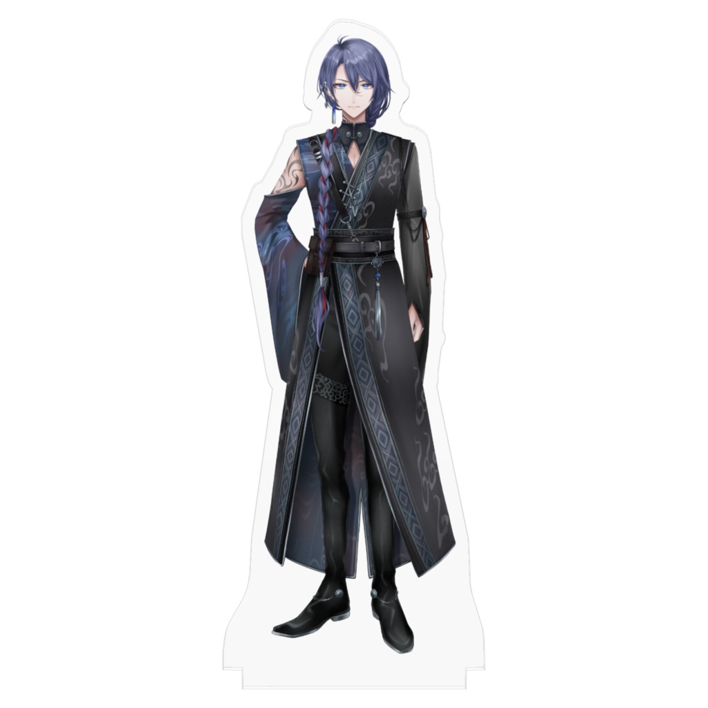 アクリルスタンド 三つ編み