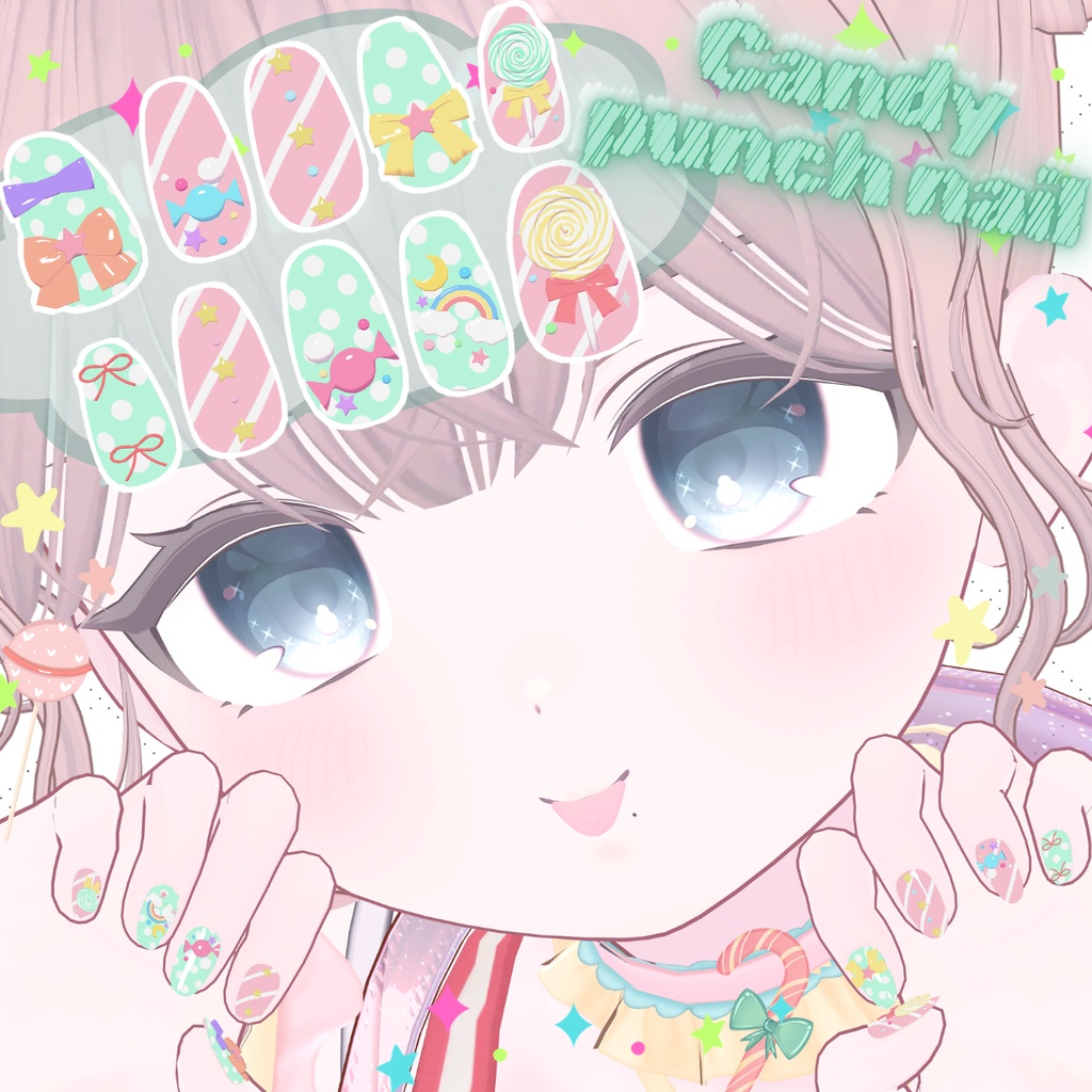 SALE🍭Candypunchnail🍬【MA対応】