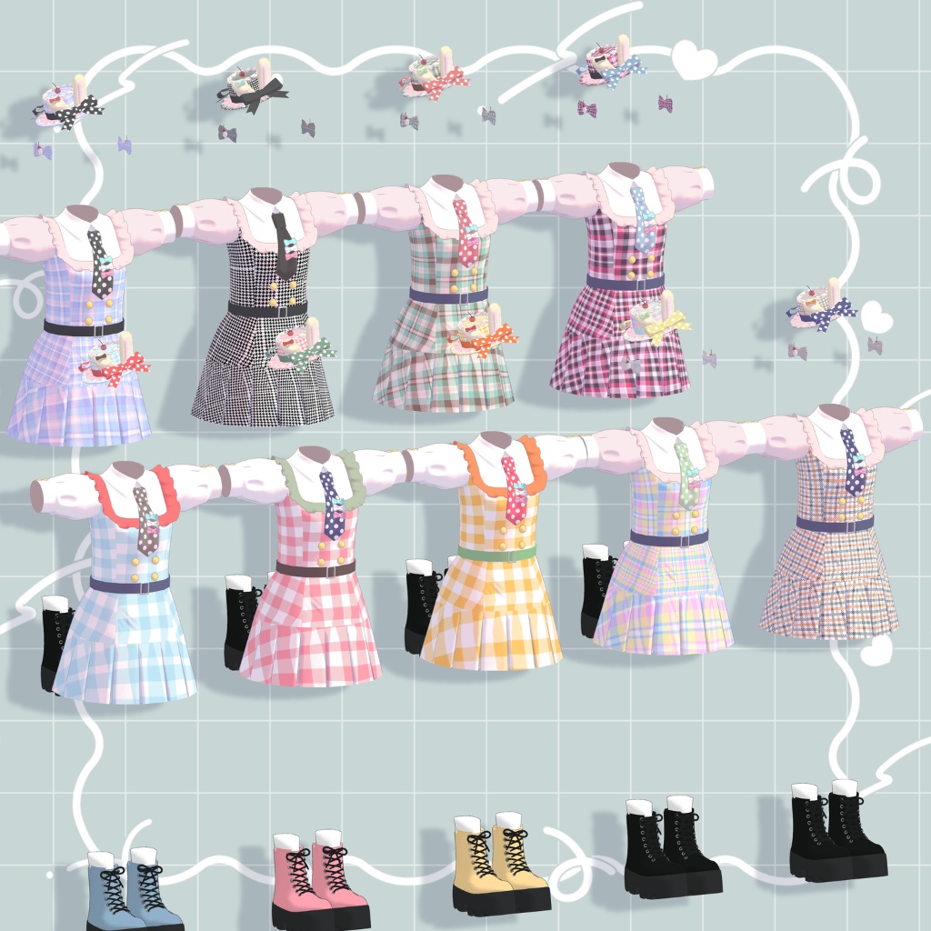 【SALE】🐰Sweety wonderland🍒【MA11アバター対応】