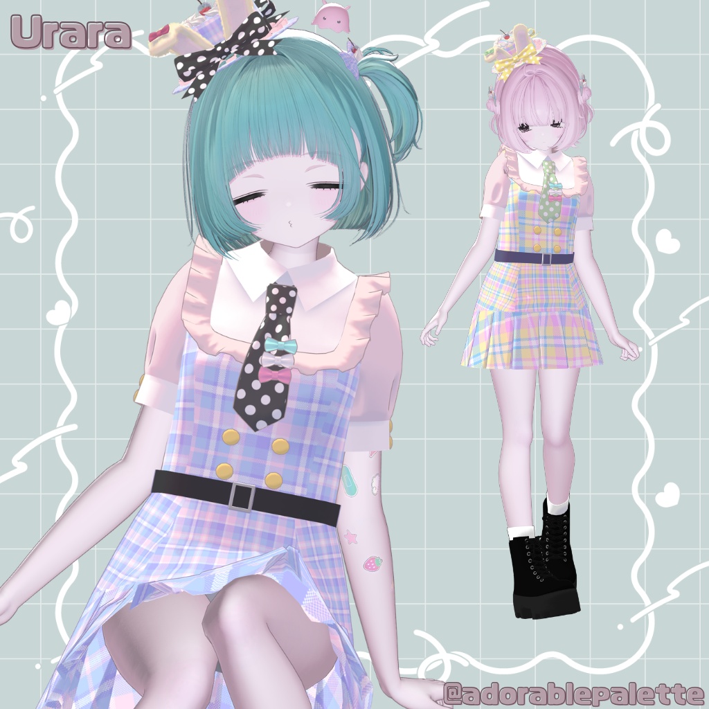 【SALE】🐰Sweety wonderland🍒【MA11アバター対応】