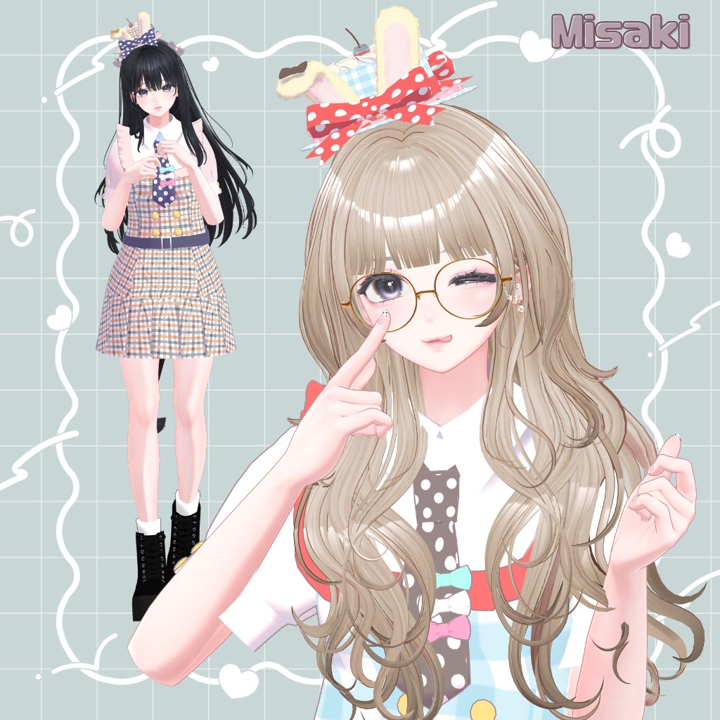 【SALE】🐰Sweety wonderland🍒【MA11アバター対応】