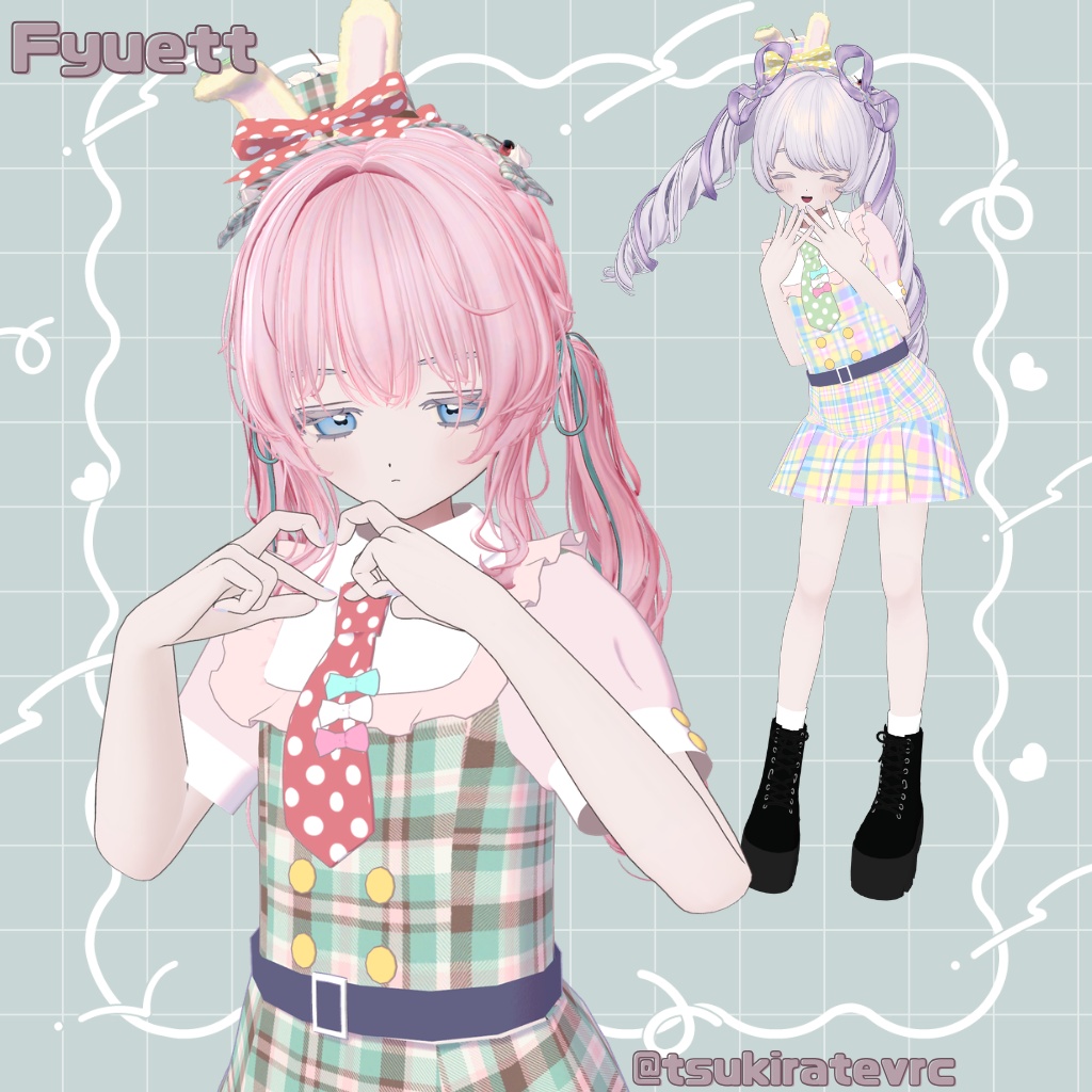 【SALE】🐰Sweety wonderland🍒【MA11アバター対応】