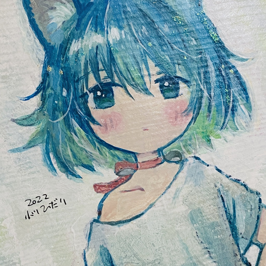 アクリル画/フレーム付き