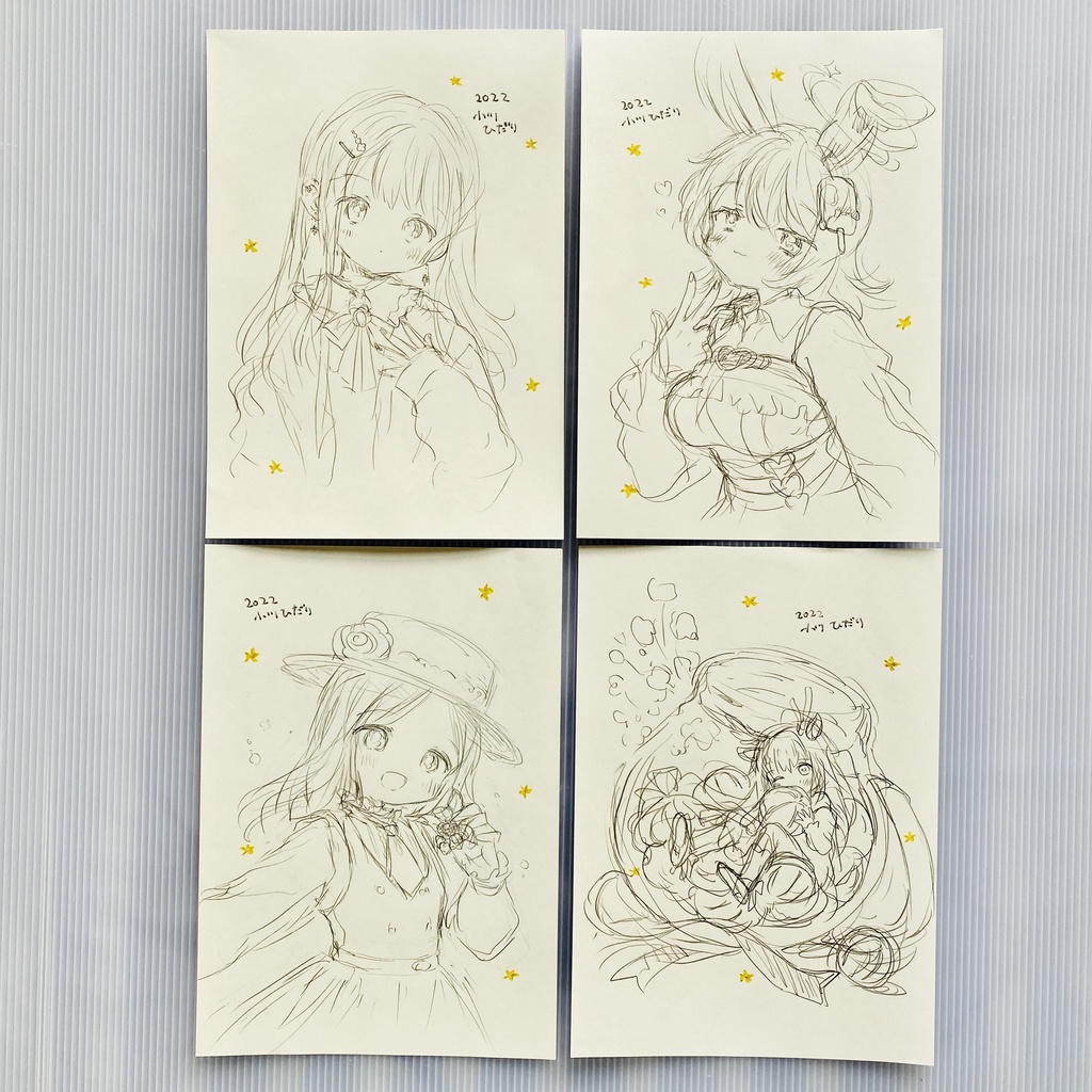 skebご依頼絵のラフ■残り1のみ■どなたでも購入可