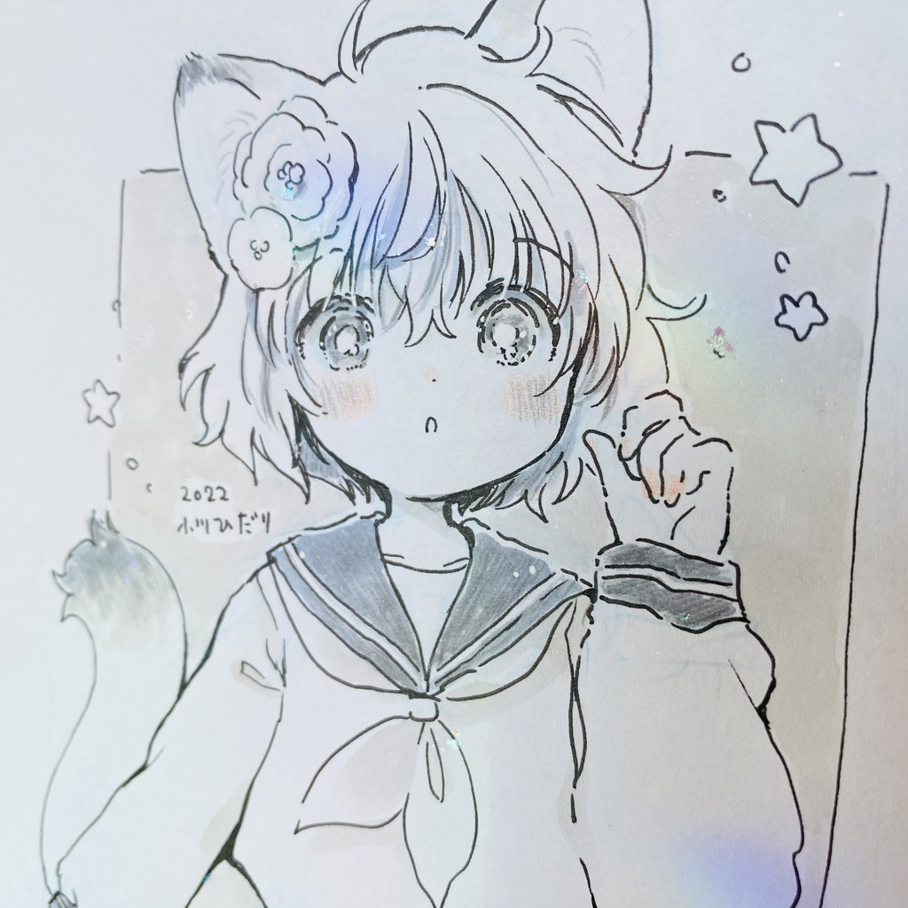きらきらセーラーねこ