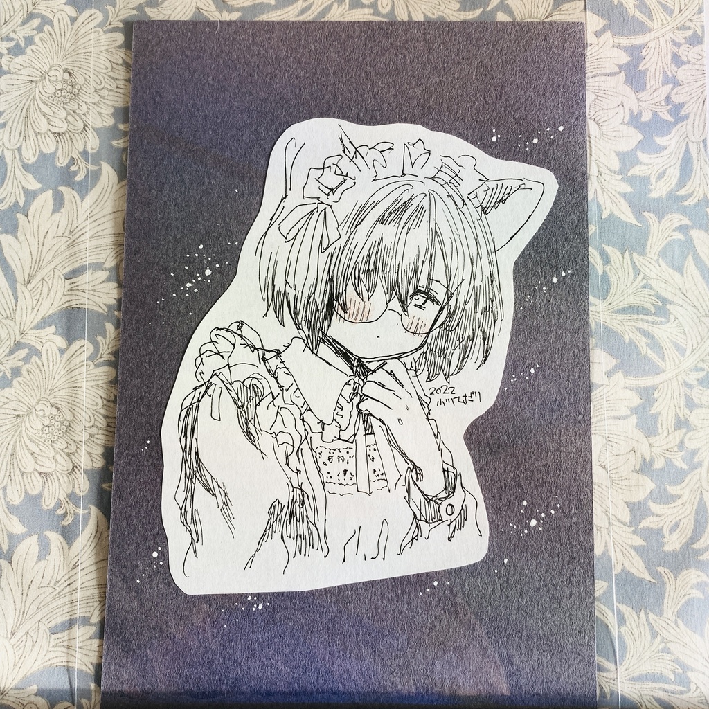 眼鏡メイドさん