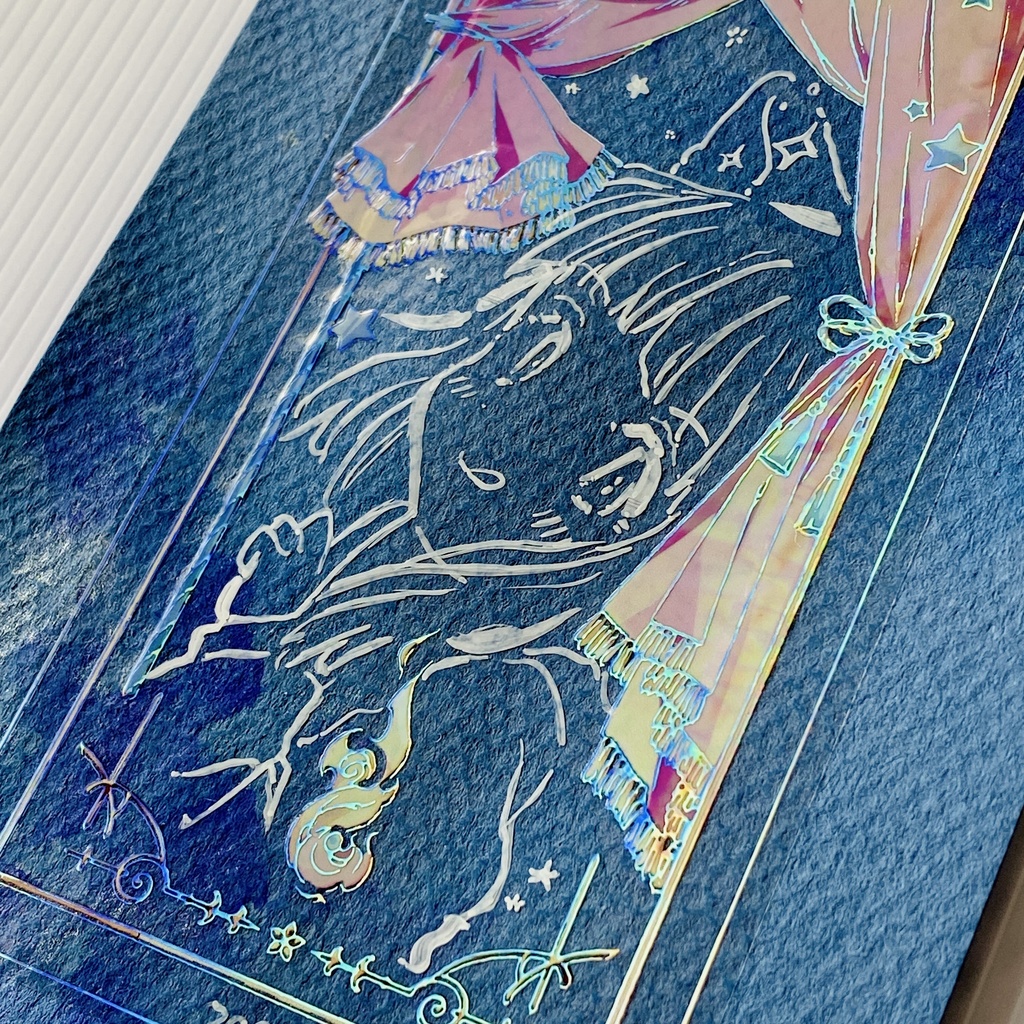 枠シール使った絵/残BDFG