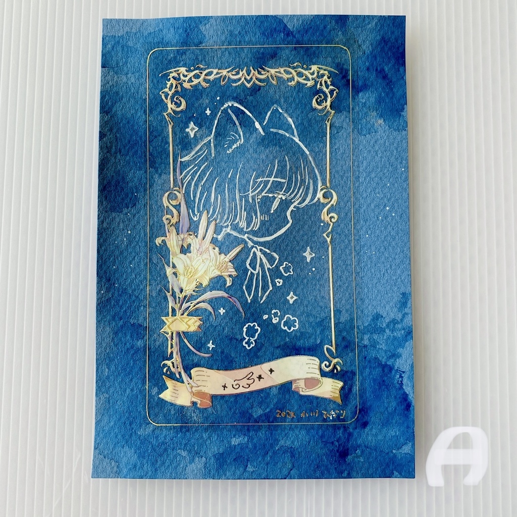 枠シール使った絵/残BDFG