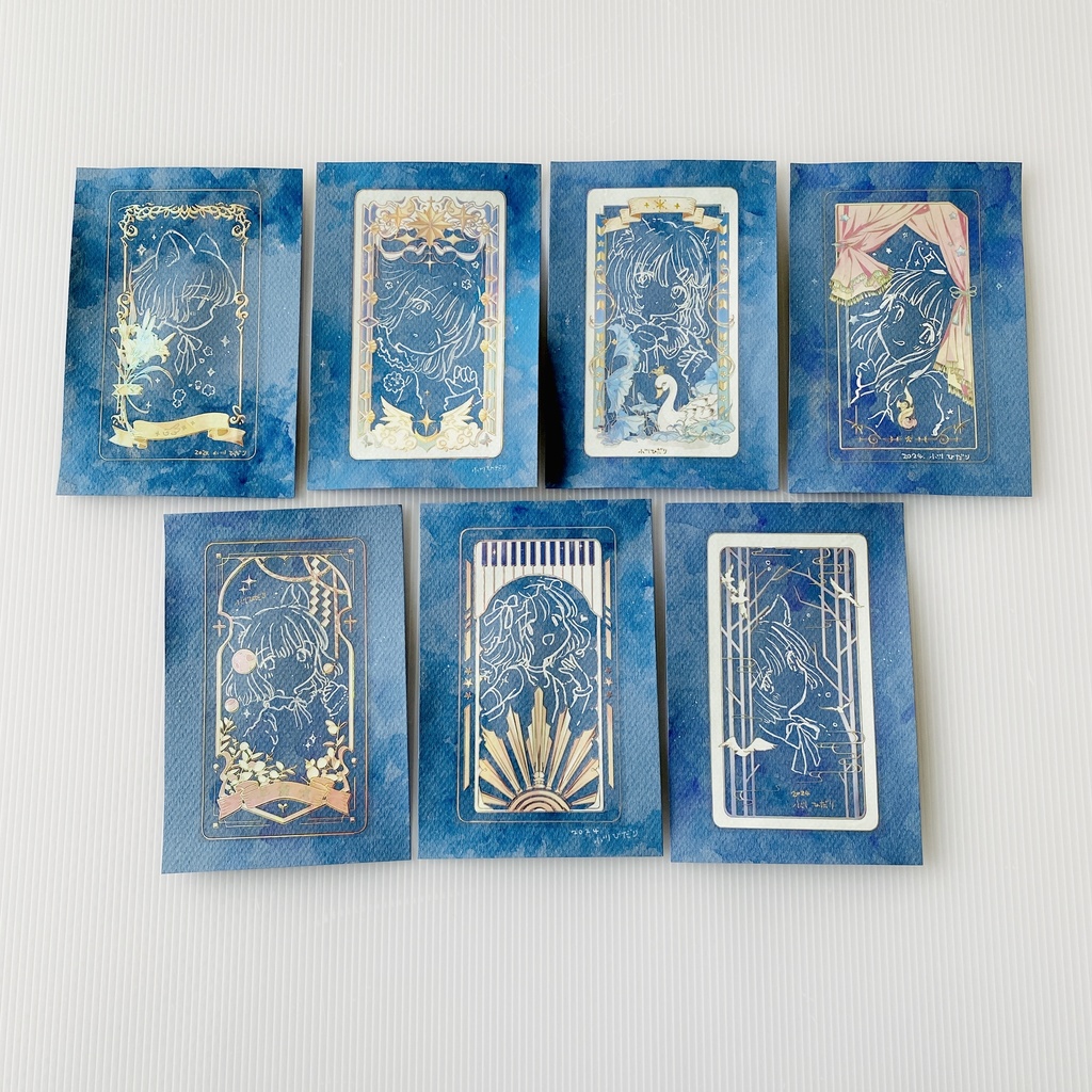 枠シール使った絵/残BDFG