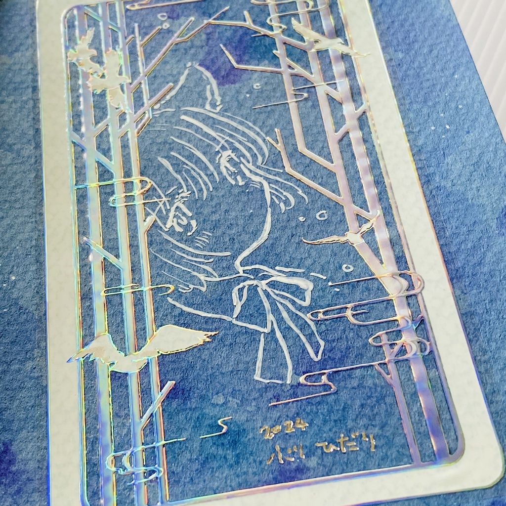 枠シール使った絵/残BDFG