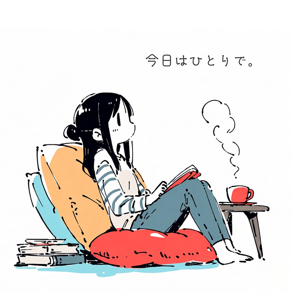 今日はひとりで。