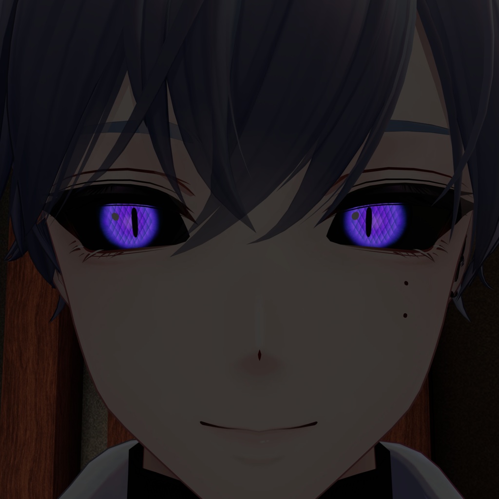 【dragon eye】暗闇で光る!いろんなアバターに使えるドラゴンアイ【狛乃対応】