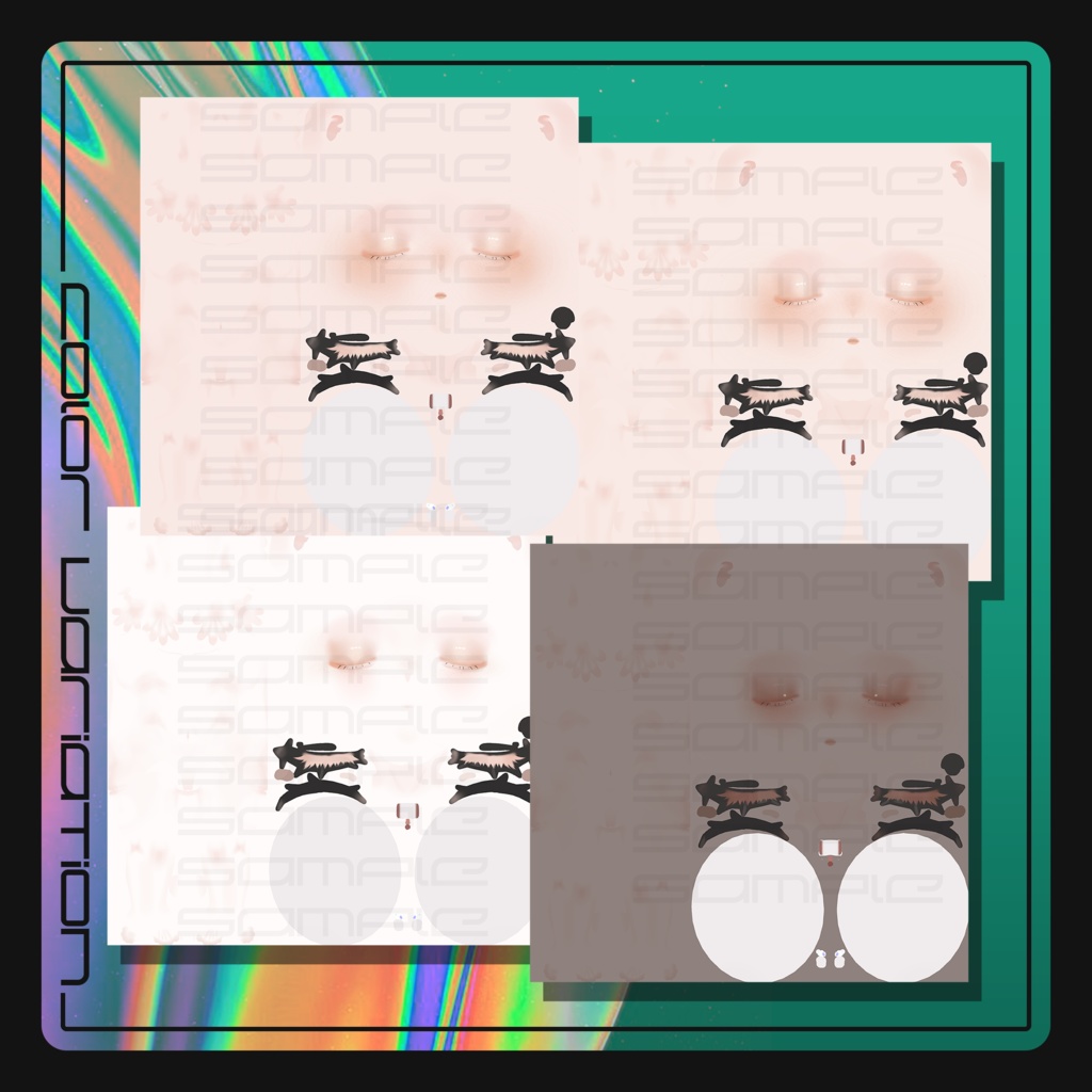 【Grus】MakeupTexture -female-