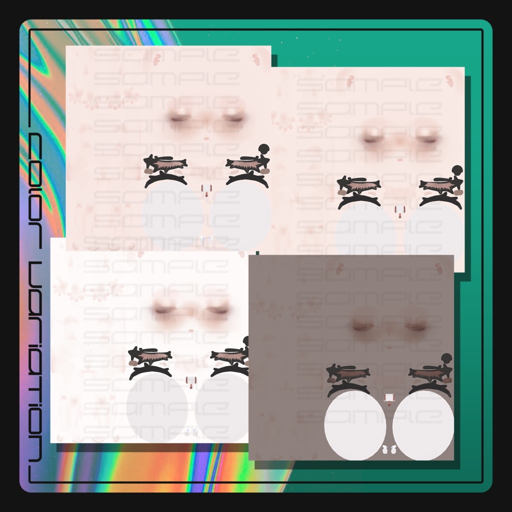 【Grus】MakeupTexture -male-