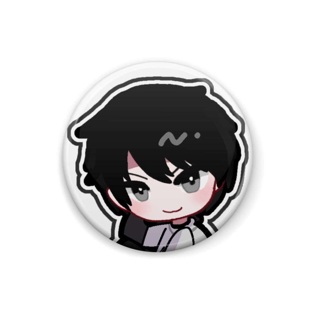 /MqKiLyy. 缶バッジ 1周年記念ver