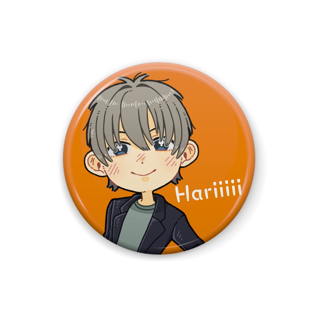 Hariiiii(オーナー)缶バッジ 2周年記念ver