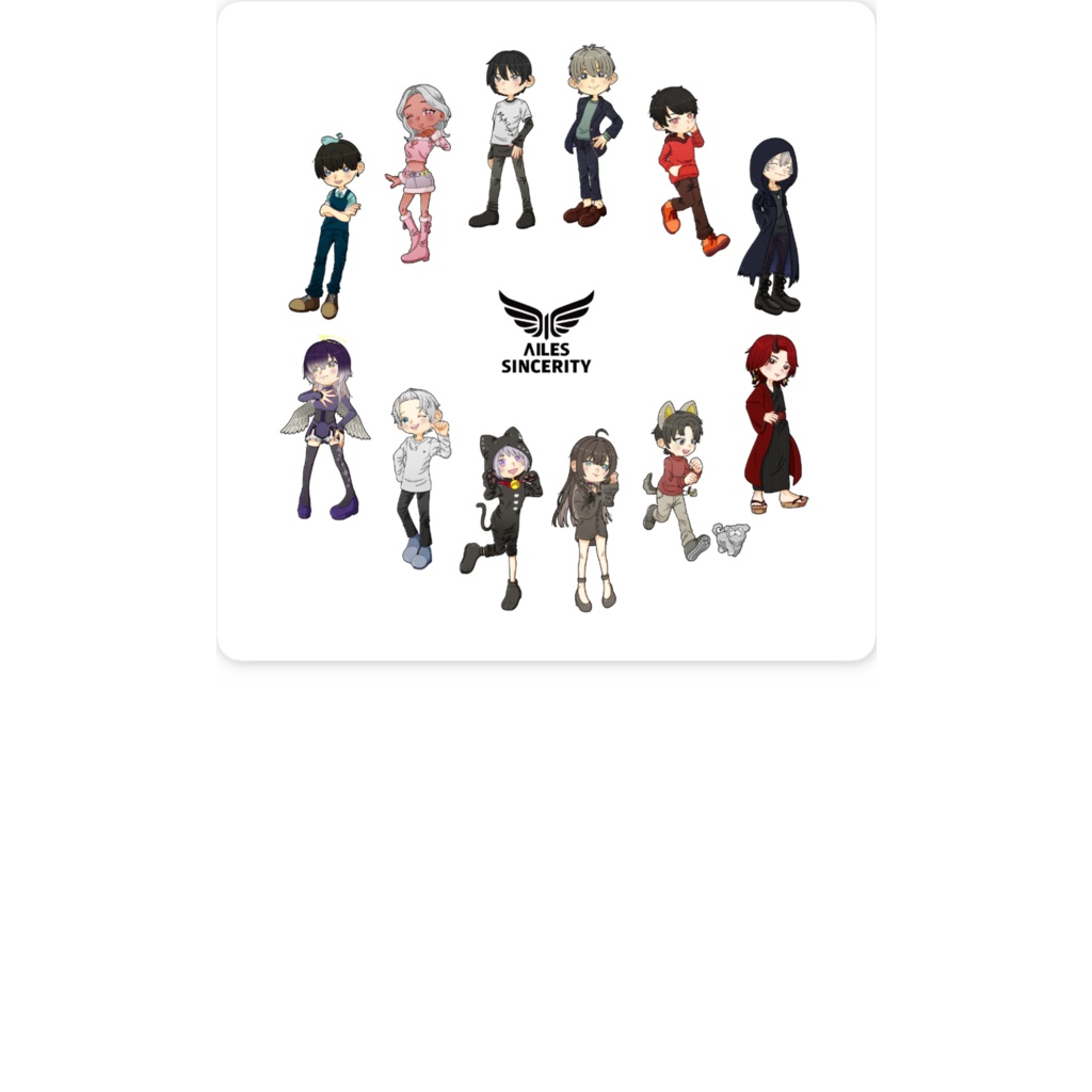 スマホステッカー 2周年記念ver