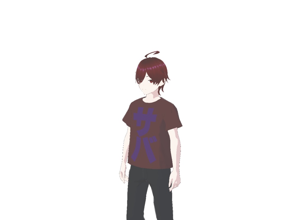 【VRoid】鯖缶T(RAYstrangeコラボ)