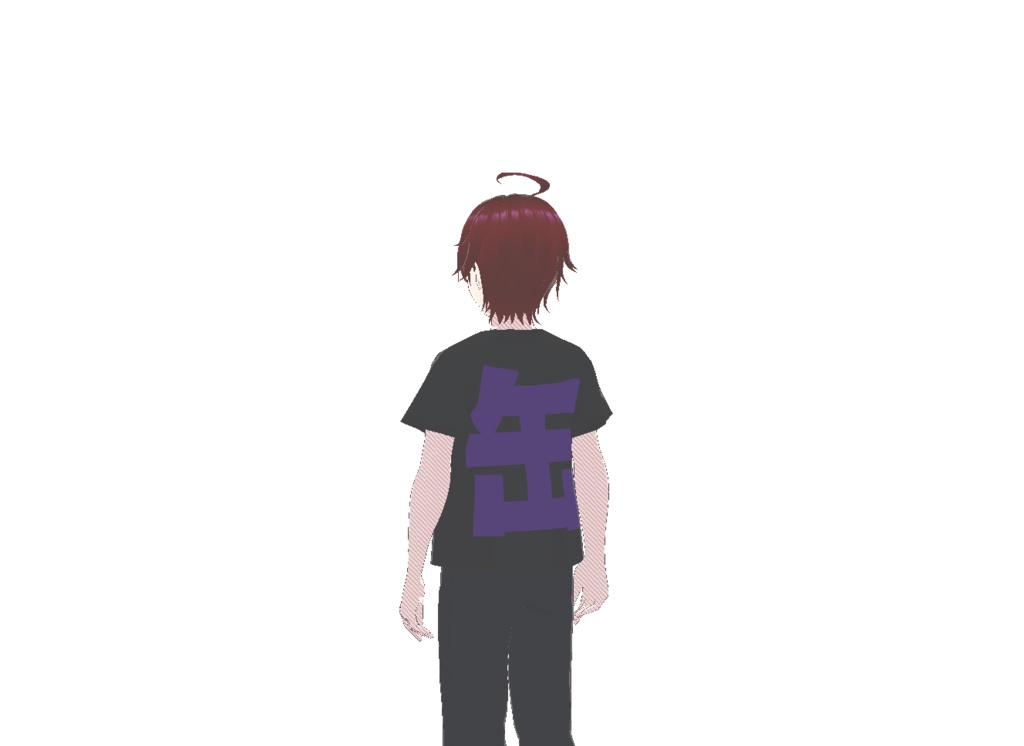 【VRoid】鯖缶T(RAYstrangeコラボ)