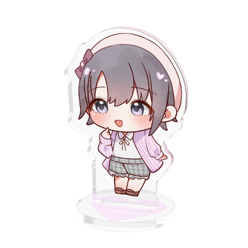 乙倉ちゃんとおでかけ🌸　アクリルスタンドver.