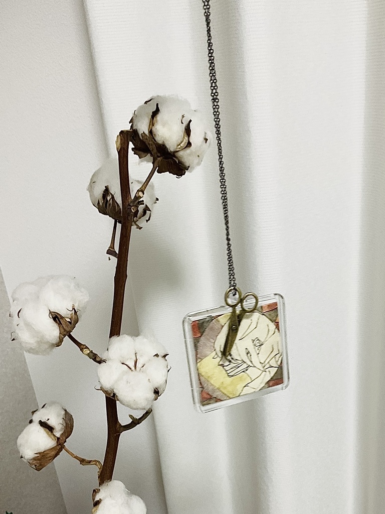 原画ネックレス ハサミ