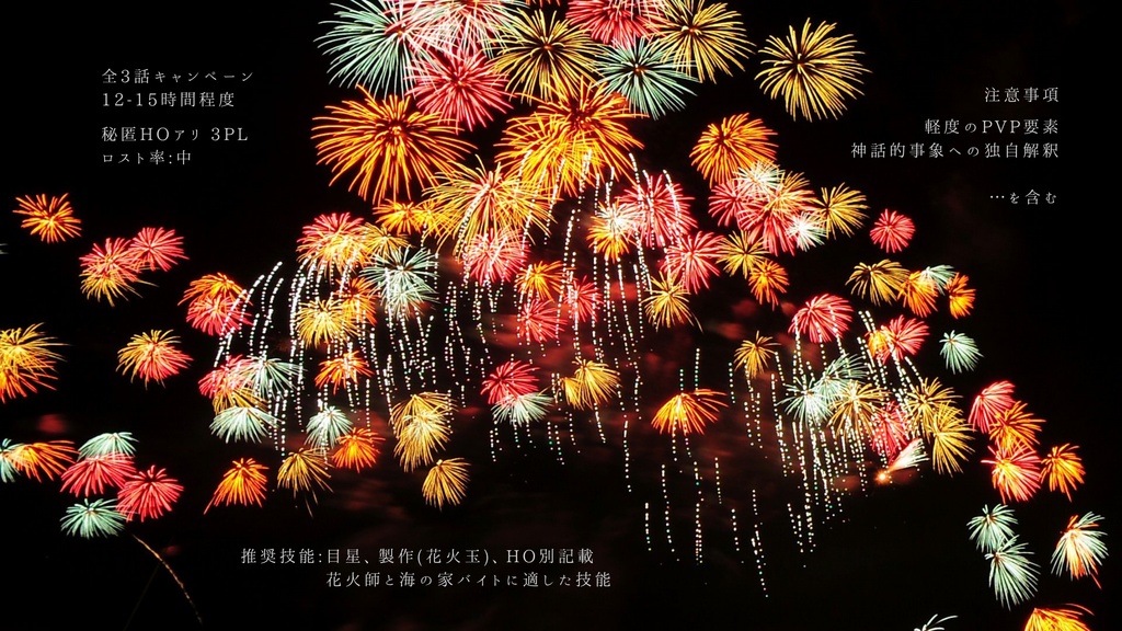 【CoC6版】真夏の怪物【SPLL:E192799】