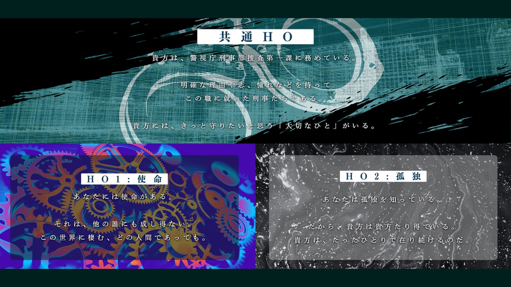 【CoC6版】BLESSED