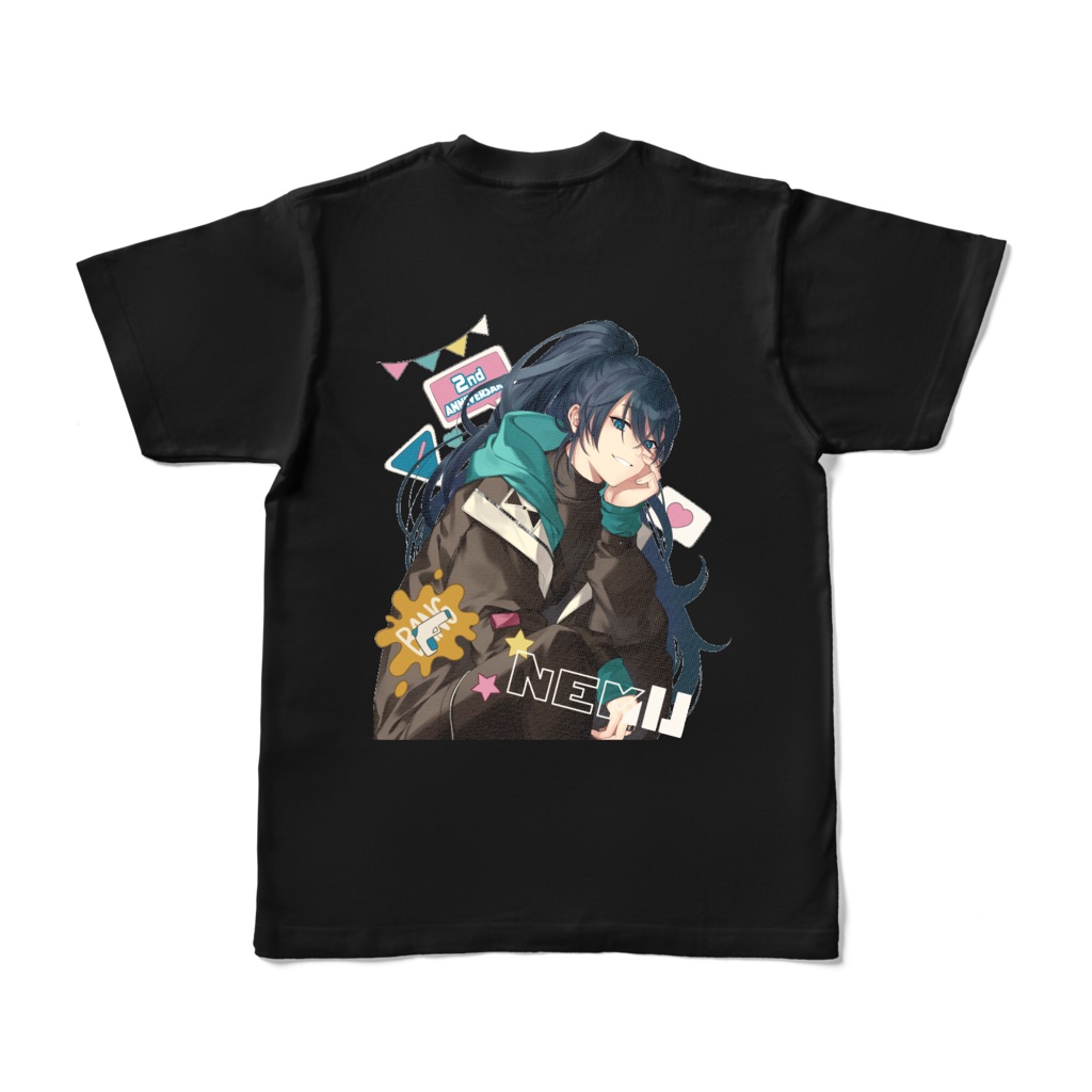 ネムちゃんTシャツ【2周年記念イラスト】