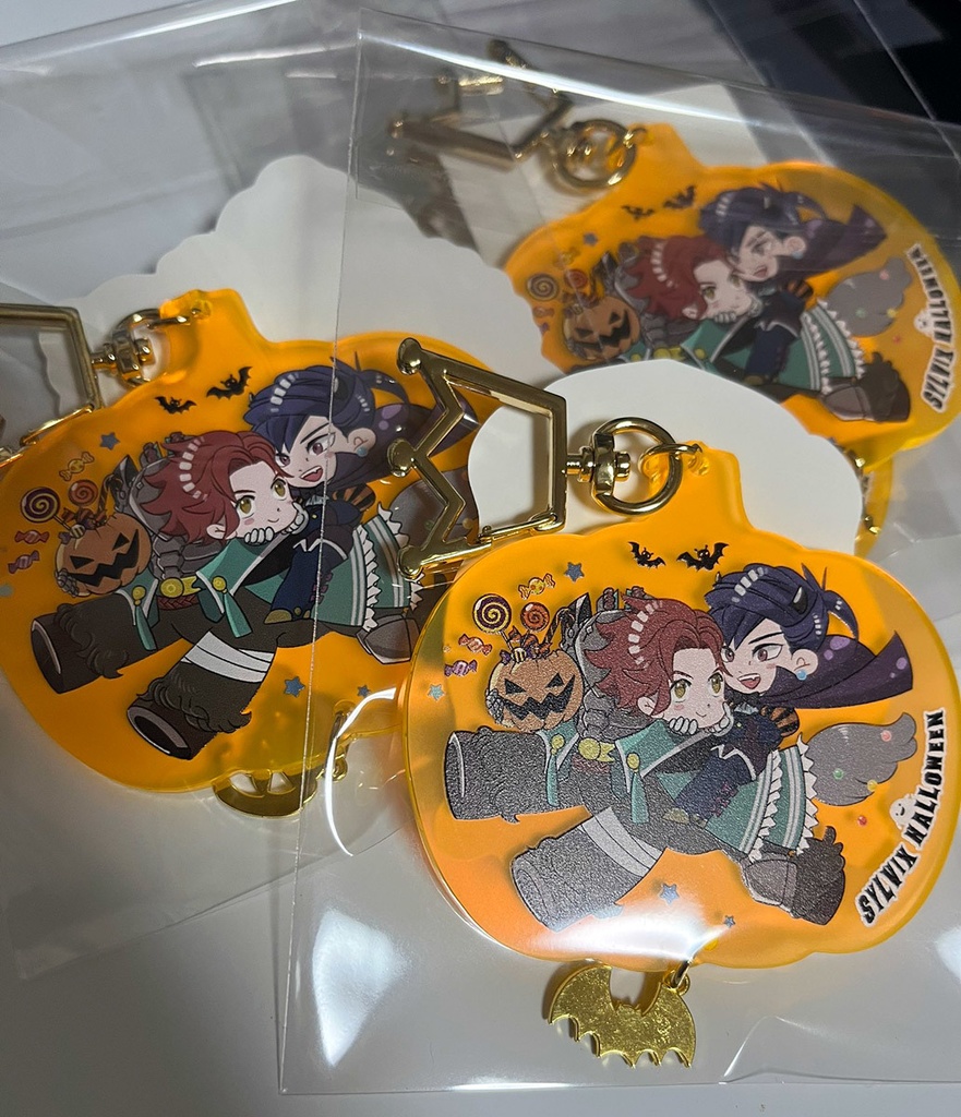 ハロウィンsylvixアクリルチャーム